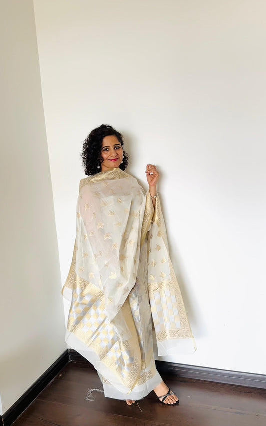 Goden Banarasi Suit Set